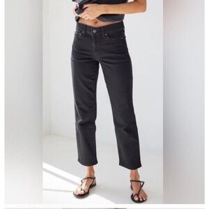 AYR The Frenchie Jean in Nightlife Black Size 28